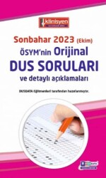 DUS Soruları - ÖSYM`nin Orijinal Sonbahar 2023 - DUSDATA