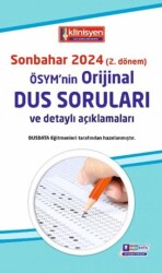 DUSDATA Dus Soruları - ÖSYM`nin Orijinal Sonbahar - DUSDATA