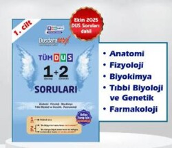 DUSDATAMAX Tüm DUS Soruları 1-2 1. Cilt - Klinisyen Tıp Kitabevleri
