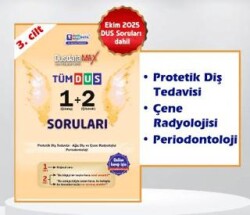 DUSDATAMAX Tüm DUS Soruları 1-2 3. Cilt - Klinisyen Tıp Kitabevleri