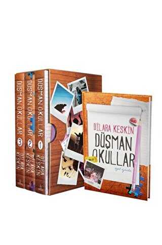Düşman Okullar Serisi Set 3 Kitap - Ephesus Yayınları