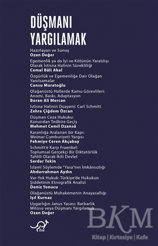 Düşmanı Yargılamak - Zoe Kitap