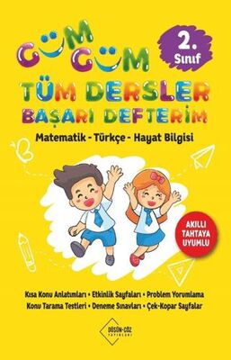 Düşün-Çöz Yayınları 2. Sınıf Güm Güm Tüm Dersler Başarı Defterim - 1