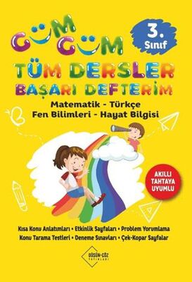 Düşün-Çöz Yayınları 3. Sınıf Güm Güm Tüm Dersler Başarı Defterim - 1