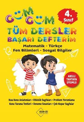 Düşün-Çöz Yayınları 4. Sınıf Güm Güm Tüm Dersler Başarı Defterim - 1