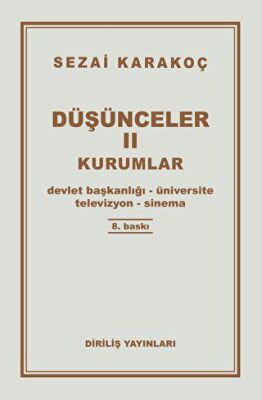 Düşünceler 2: Kurumlar - 1