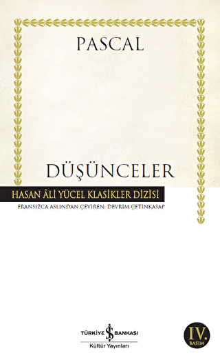 Düşünceler - İş Bankası Kültür Yayınları