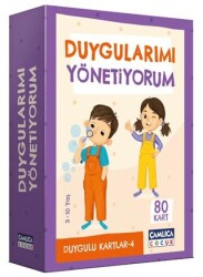 Duygularımı Yönetiyorum - Duygulu Kartlar 4 - Çamlıca Çocuk Yayınları