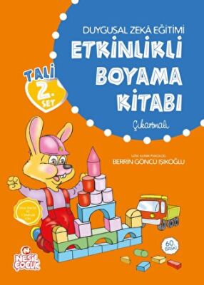 Duygusal Zeka Eğitimi Etkinlikli Boyama Kitabı - Tali 2 kapağı