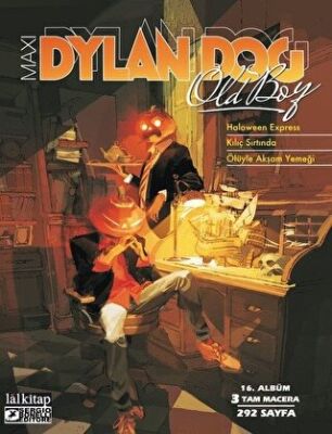 Dylan Dog Maxi Albüm 16 - Halloween Express kapağı