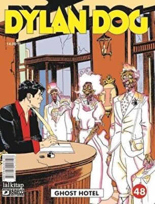 Dylan Dog Sayı 48 - Ghost Hotel kapağı