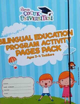 Bilingual Education Program Activity Pages Pack Ages 3-4 Toddlers