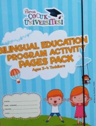 Bilingual Education Program Activity Pages Pack Ages 3-4 Toddlers - Hobi Ürün