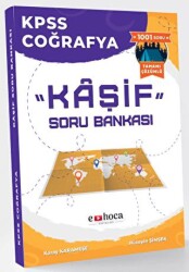 E-Hoca Yayınları E-Hoca KPSS Coğrafya Kaşif Soru Bankası Çözümlü - E-Hoca Yayınları