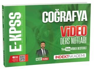 E-KPSS Coğrafya Video Ders Notları - 1