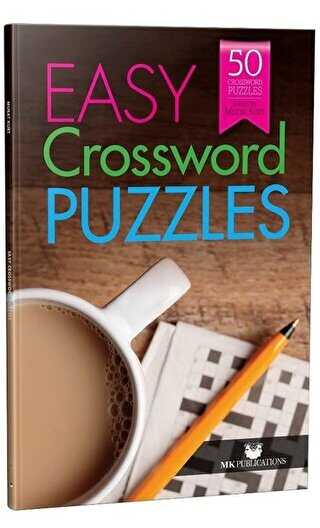 Easy Crossword Puzzles - İngilizce Kare Bulmacalar Başlangıç Seviye - MK Publications