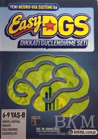 Easy Dikkati Güçlendirme Seti 6-9 Yaş B - Adeda Yayınları