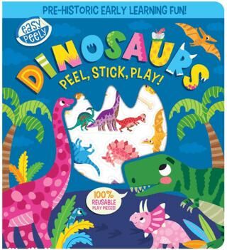 Easy Peely Dinosaurs - Peel, Stick, Play - 1