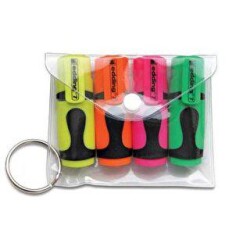 Edding 7 Mini Fosforlu Kalem 4`lü Set Karışık - Edding