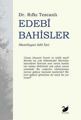 Edebi Bahisler - Anima Yayınları