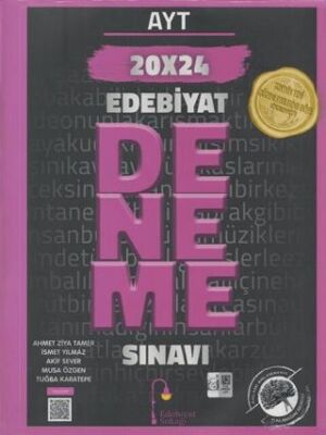 Edebiyat Sokağı Yayınları AYT Edebiyat 20 x 24 Deneme Sınavı - 1