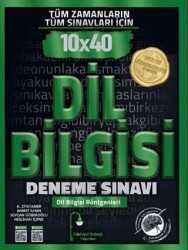Edebiyat Sokağı Yayınları Tüm Zamanların Tüm Sınavları İçin Dil Bilgisi 10 x 40 Deneme Sınavı - Edebiyat Sokağı Yayınları