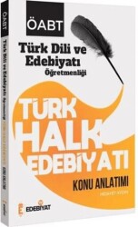 ÖABT Türk Dili ve Edebiyatı Türk Halk Edebiyatı Konu Anlatımı - Edebiyat TV Yayınları