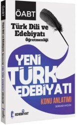 ÖABT Türk Dili ve Edebiyatı Yeni Türk Edebiyatı Konu Anlatımı - Edebiyat TV Yayınları