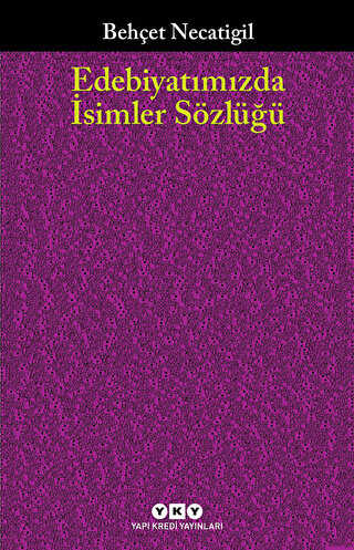 EDEBİYATIMIZDA İSİMLER SÖZLÜĞÜ - Yapı Kredi Yayınları