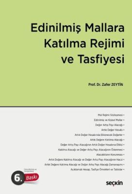 Edinilmiş Mallara Katılma Rejimi ve Tasfiyesi - 1