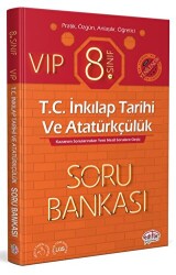 8. Sınıf VIP T.C. İnkılap Tarihi ve Atatürkçülük Soru Bankası - Editör Yayınevi
