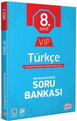 8. Sınıf VIP Türkçe Soru Bankası - Editör Yayınevi