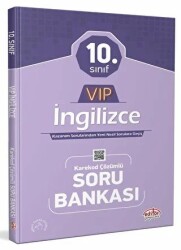 Editör Yayınevi 10. Sınıf VIP İngilizce Soru Bankası - 2