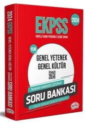 EKPSS Tek Kitap Soru Bankası Karekod Çözümlü - Editör Yayınevi