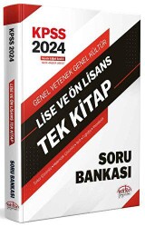 Editör Yayınevi KPSS Lise ve Ön Lisans Tek Kitap Soru Bankası - Editör Yayınevi