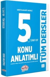 Editör Yayınevi 5. Sınıf VIP Tüm Dersler Konu Anlatımlı - Editör Yayınevi