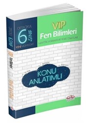 Editör Yayınevi 6. Sınıf VIP Fen Bilimleri Konu Anlatımlı - Editör Yayınevi