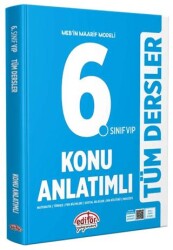Editör Yayınevi 6. Sınıf VIP Tüm Dersler Konu Anlatımlı - Editör Yayınevi