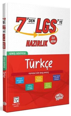 Editör Yayınevi 7`den LGS’ye Hazırlık Türkçe