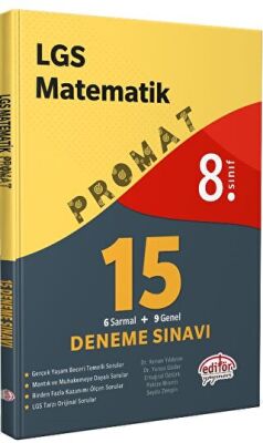 LGS Matematik Promat 15 Deneme Sınavı - 1