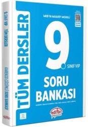 Editör Yayınevi 9. Sınıf VIP Tüm Dersler Soru Bankası - Editör Yayınevi