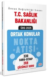 Editör Yayınevi T.C. Sağlık Bakanlığı Ünvan Değişikliği Sınavı Ortak Konular Nokta Atışı Soru-Cevap - Çözümlü Soru Bankası - Editör Yayınevi