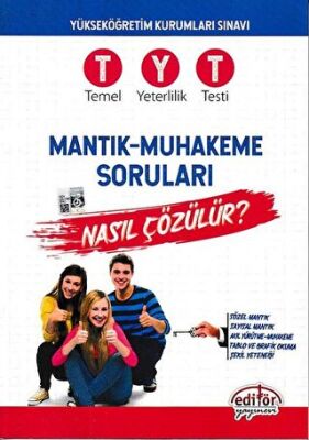 Editör Yayınevi YKS TYT Mantık-Muhakeme Soruları Nasıl Çözülür? - 1