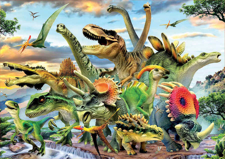 Educa Dinozor 500 Parça Puzzle