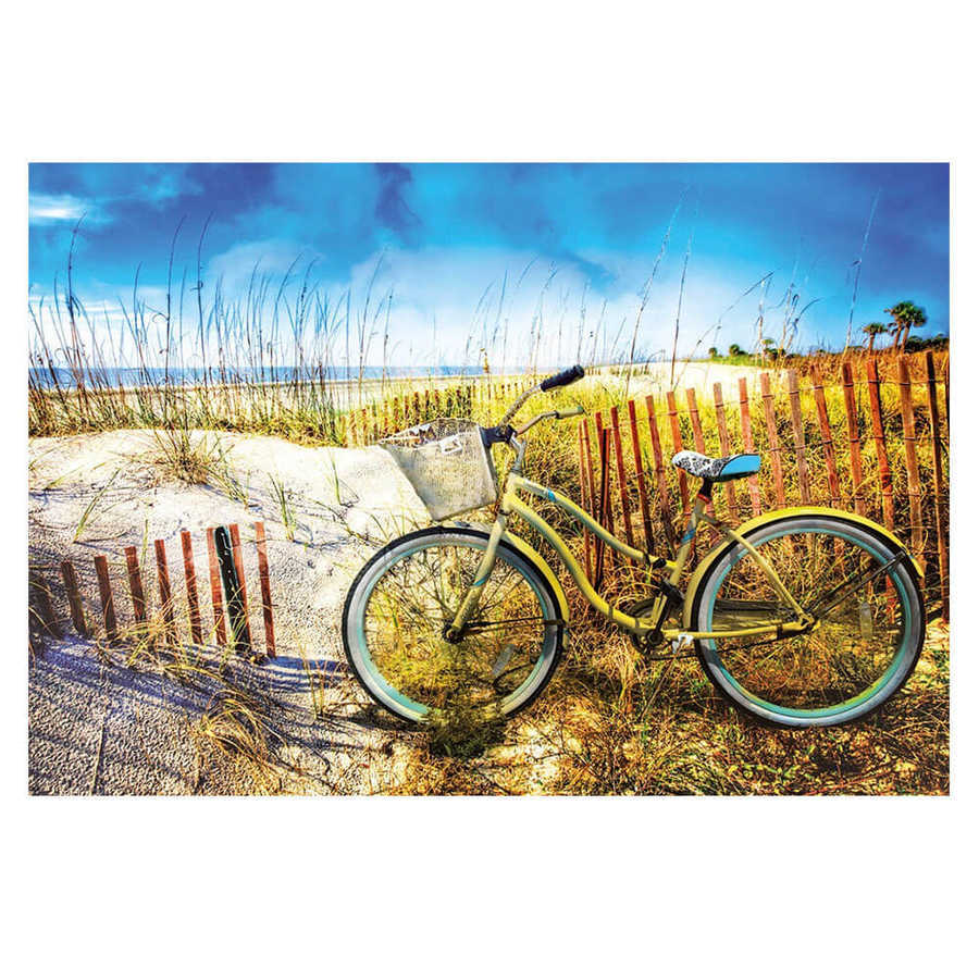 Educa Puzzle - 1000 Parça - Bike in The Dunes