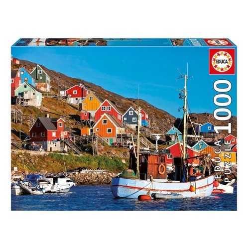 Educa Puzzle - 1000 Parça - Nordic Houses