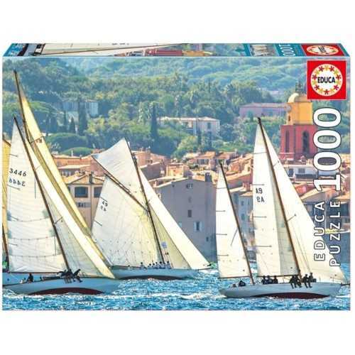 Educa Puzzle - 1000 Parça - Sailing At Saint Tropez 