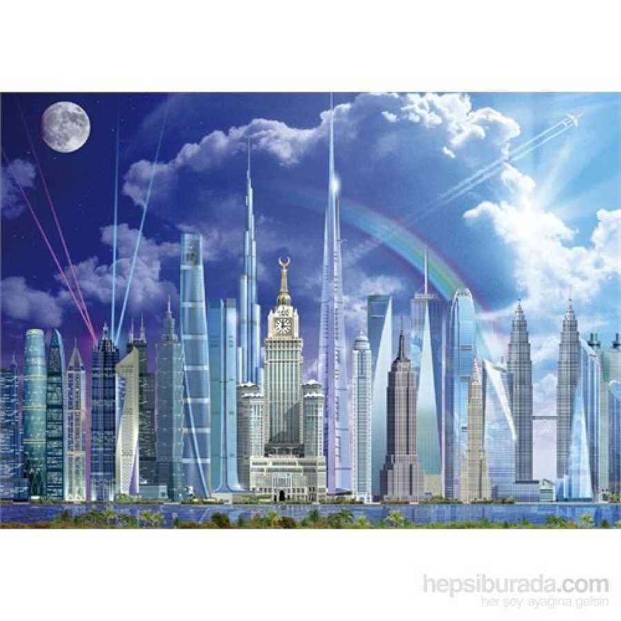 Educa Puzzle - 1000 Parça - Tall Buildings