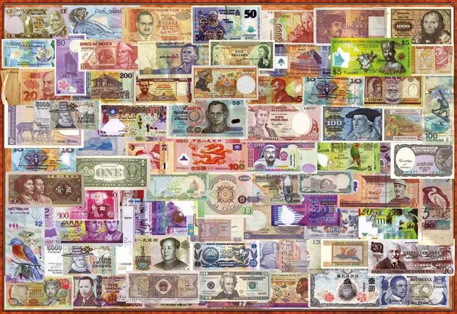 Educa Puzzle - 1000 Parça - World Banknotes 