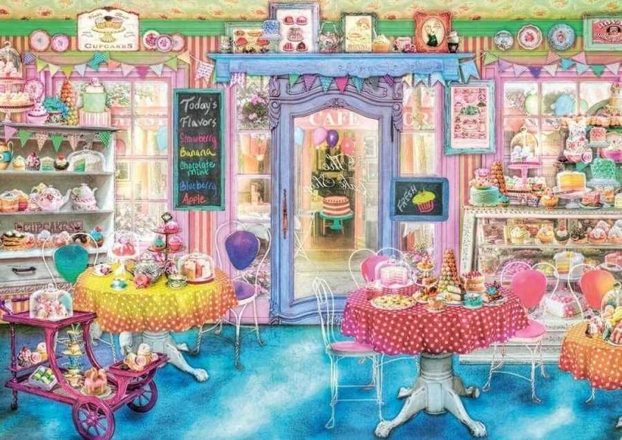 Educa Puzzle - 1500 Parça - Cake Shop